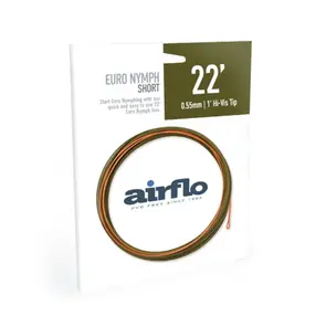 Airflo Euro Nymph Short 22' - Hi Vis Tip