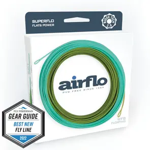Airflo Ridge 2.0 FLATS Power Taper Floating Fly Line - Seagrass