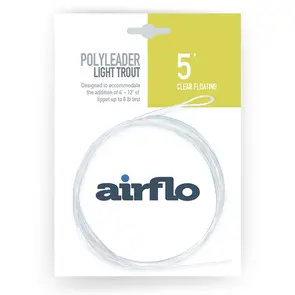 Airflo Polyleader Trout Light - Clear Floating
