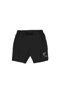 Just Another Fisherman Angler Tech Cargo Shorts - Black