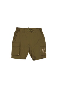 Just Another Fisherman Angler Tech Cargo Shorts - Olive