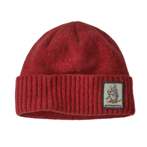 Patagonia Brodeo Beanie - Fun Hogs Armadillo: Touring Red