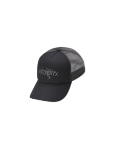 Arc'teryx Bird Word Trucker Hat - Black / Cloud