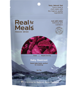 Real Meals Freeze Dried Snack - Baby Beetroot