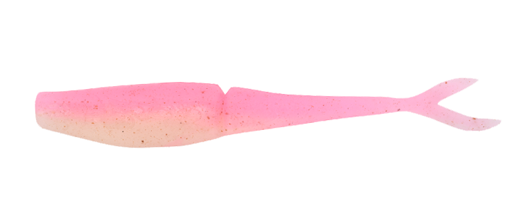 Daiwa Baitjunkie 5 Inch Jerkshad - Pink Glow UV