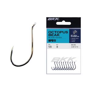 BKK Bait Packs - Octopus Black Nickel