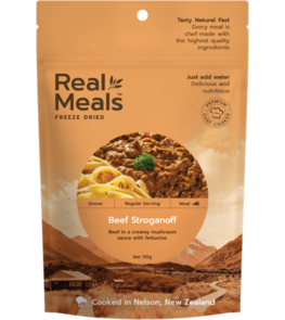 Real Meals Freeze Dried Dinner - Beef Stroganoff