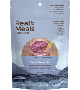 Real Meals Freeze Dried Snack - Berry Smoothie