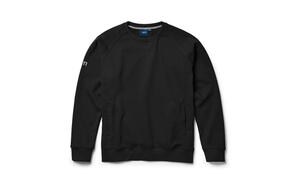 YETI Brushed Fleece Crewneck Pullover - Black