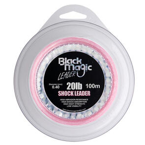 Black Magic Pink Shock Leader