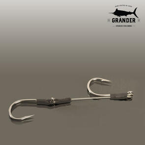 Bonze Stainless Steel Hook Rig - Double