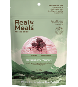 Real Meals Freeze Dried Breakfast - Boysenberry Yoghurt