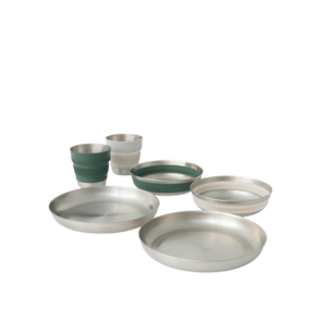 Sea to Summit Detour Stainless Steel Collapsible Dinnerware Set