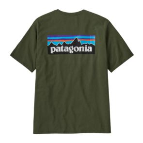 Patagonia Men's P-6 Logo Responsibili-Tee - Torrey Pine Green