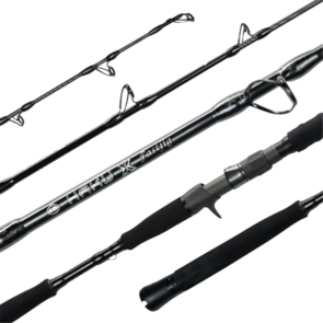 CD RODS Haku X Jig Rod Overhead Acid Wrap 5ft 2in 1 Piece 250-500g