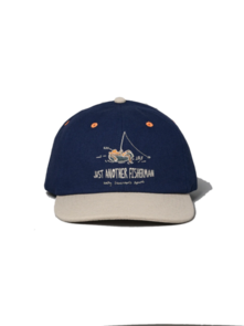 Just Another Fisherman Chilled Angler 6 Panel Cap - Navy