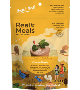 Real Meals Freeze Dried Youth Snack - Choco-Shake