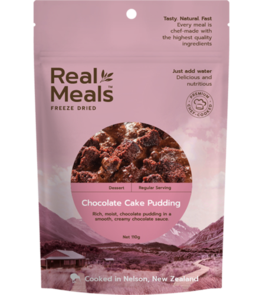 Real Meals Freeze Dried Dessert - Chocolate Cake Pudding