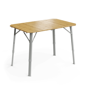 Dometic GO Compact Camping Table and Carry Bag - Bamboo