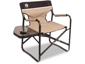 Coleman Directors Plus Steel Chair with side Table