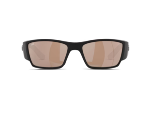 Costa Corbina Pro Matte Black - Copper Silver Mirror Sunglasses