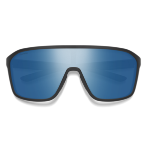 Smith Boomtown Matte Black - ChromaPop Blue Mirror Polarized Sunglasses