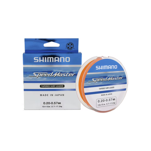 Shimano Speedmaster Surf Casting Tapered Leader 15m 10 Pack