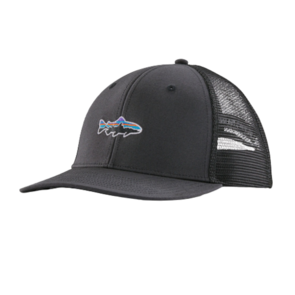 Patagonia Stand Up Trout Trucker Hat - Ink Black