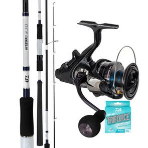 Daiwa Free Swimmer 8000 | Exceler Oceano 7ft 1 Piece Spin Combo with Line