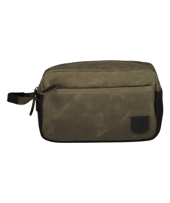 Swanndri Island Bay Wash Bag - Taupe