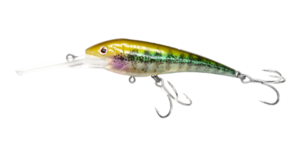 Nomad Design DTX Trolling Minnow - Ghost Green Bandit