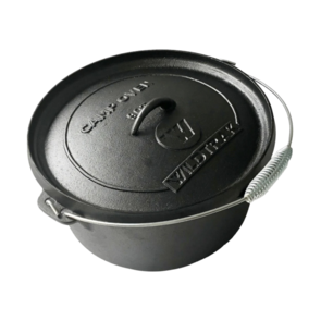 Wildtrak Cast Iron Camp Oven | 9 Quart