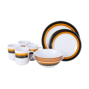 Wildtrak 16 Piece Melamine Dinner Set
