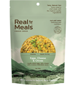 Real Meals Freeze Dried Breakfast - Eggs Cheese & Chives