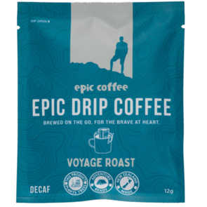 Epic Coffee Voyage Roast (Decaf) Drip Filter - Single
