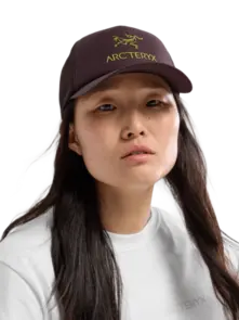 Arc'teryx Bird Word Trucker Curved Hat - Phantasm/Euphoria