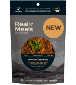 Real Meals Freeze Dried Dinner - Venison Casserole