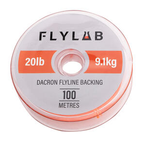 Fly Lab Dacron Backing 100yd - Orange