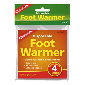 Coghlans Foot Warmers - 4 pack