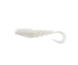 Berkley Gulp! 3 Inch Nemesis Prawn Curly Tail Softbait - Pearl White