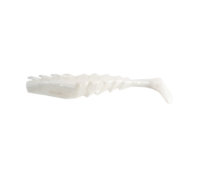 Berkley Gulp! Alive! 4 Inch Nemesis Prawn Paddle Tail Softbait Tub - Pearl White