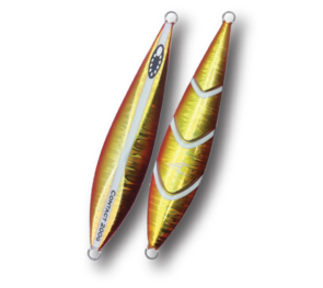Ocean's Legacy Hybrid Contact 260g Rigged Slow Pitch Jig - Orange