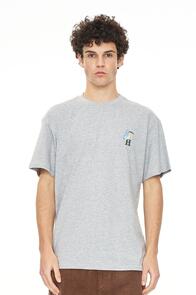 Huffer Men's Sup Tee "Royalty" - Grey Marle