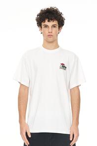 Huffer Men's Sup Tee "In Tents" - Chalk