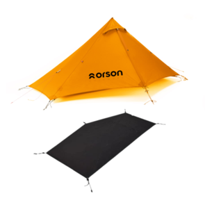 Orson Indie 1 Ultralight Hiking Tent with Groundsheet - Orange