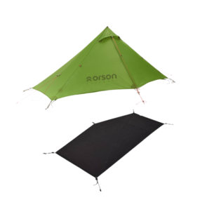 Orson Indie 1 Ultralight Hiking Tent with Groundsheet - Olive Green