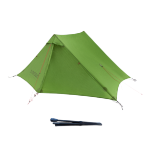 Orson Indie 2 Ultralight Hiking Tent with Carbon Fibre Poles - Olive Green
