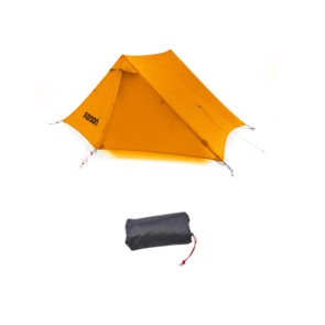 Orson Indie 2 Ultralight Hiking Tent with Groundsheet - Orange