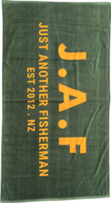 Just Another Fisherman J.A.F Beach Towel - Pine