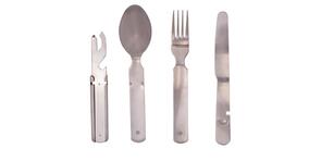 Kiwi Camping Lightweight Stainless Steel Cutlery Set